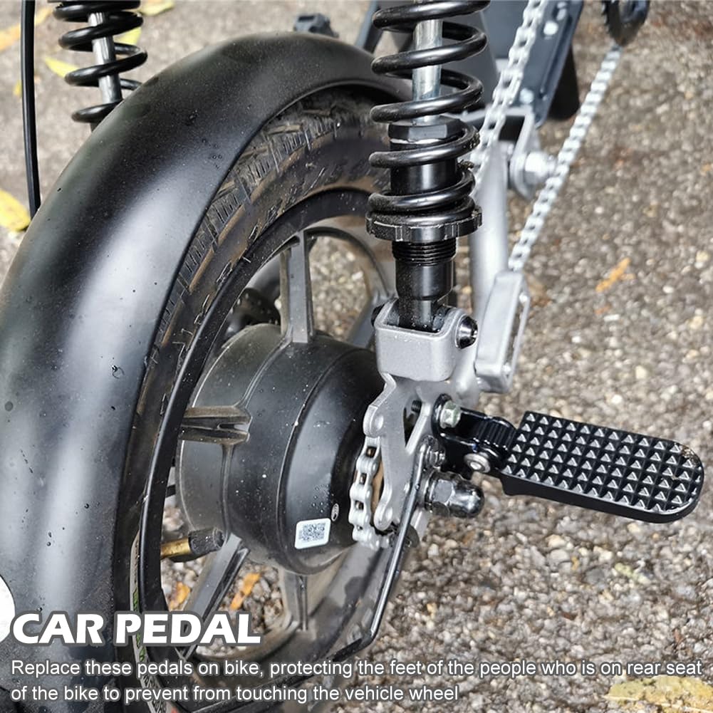 Aluminium Alloy Non-Slip Foot Pegs for Folding and Mountain Bikes