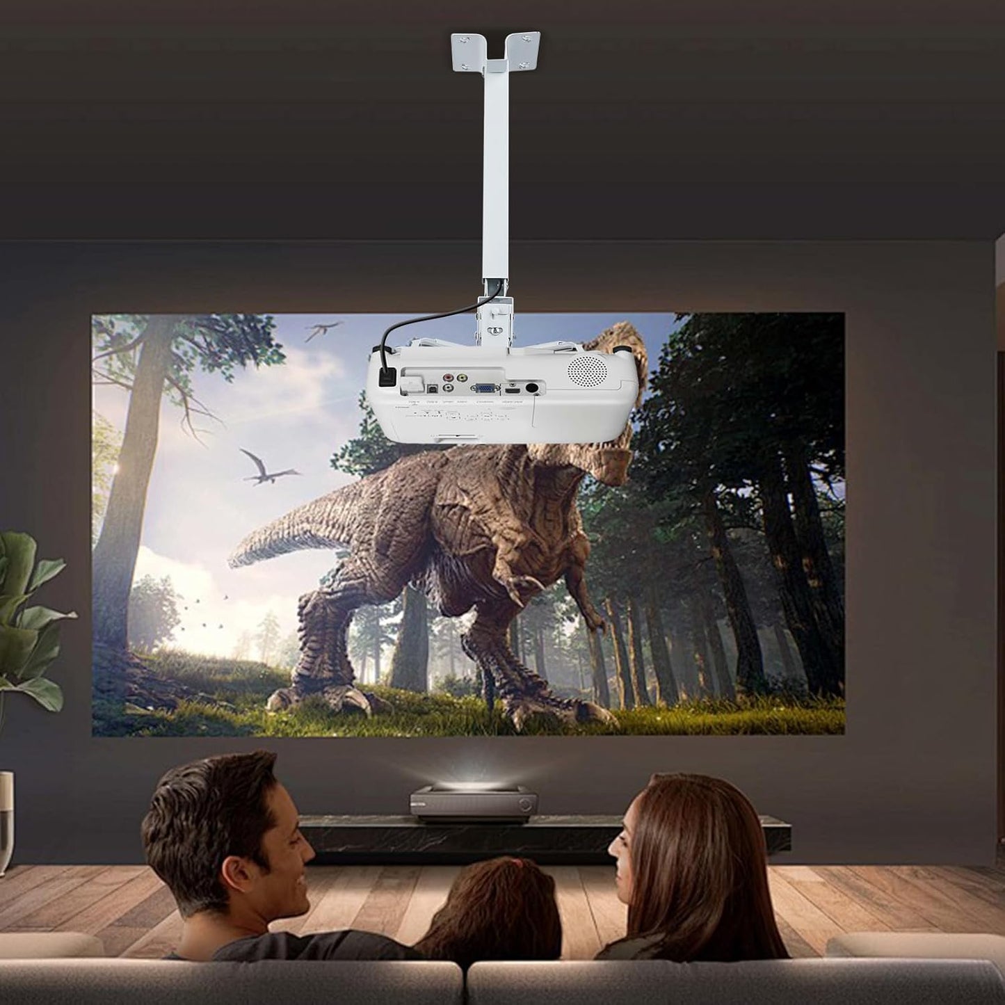 Runhike Projector Mounts Compatible with Epson Projector for Wall and Celling Mount,Ceiling Mount Compatible with Epson