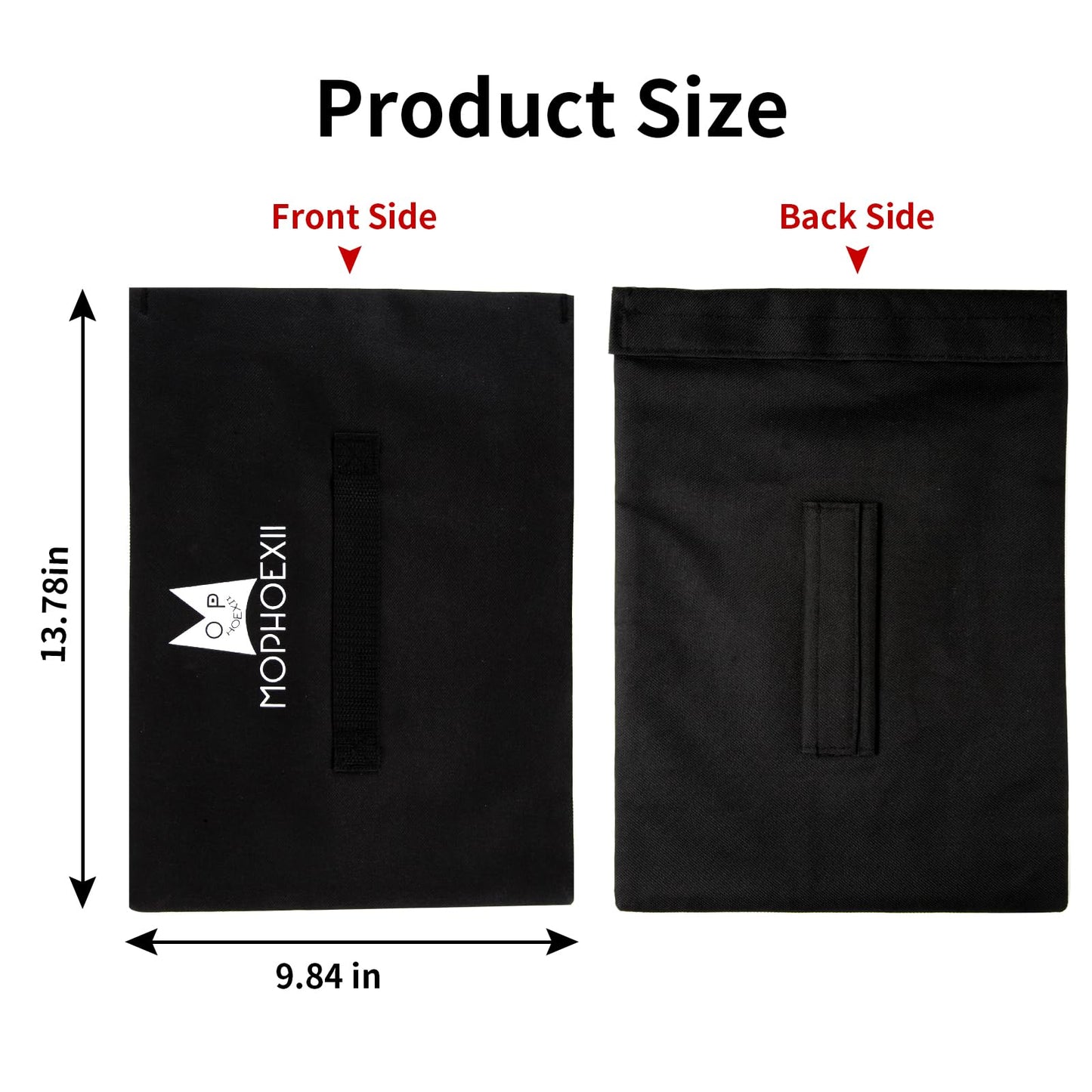 MOPHOEXII Sports Net Sandbags,All Sport Sandbags for Baseball Nets, Soccer Goals, Golf Nets, Football Nets, Hockey Nets,Weighted Anchor Bags-Black 4 Pack