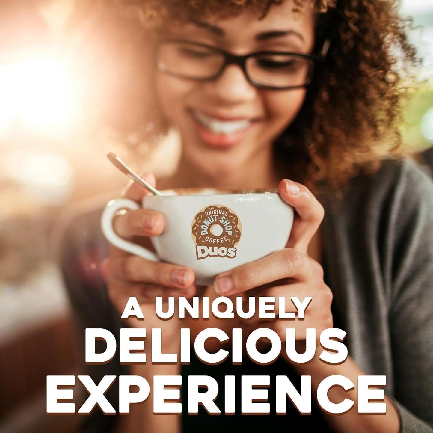 Original Donut Shop - Coconut & Mocha K-Cup Pods | Medium Roast Coffee, 96 Count