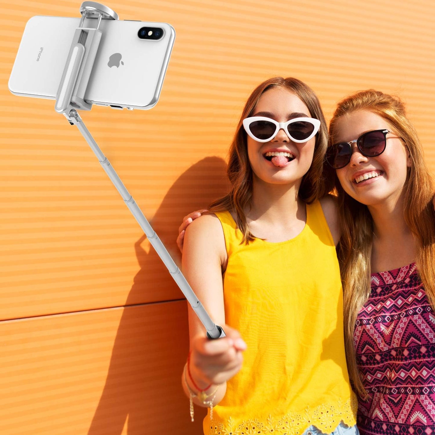 ATUMTEK 3-in-1 17/16/15/14/13/12/11/11 Selfie Stick Tripod, Extendable Aluminum Phone Tripod with Detachable Bluetooth