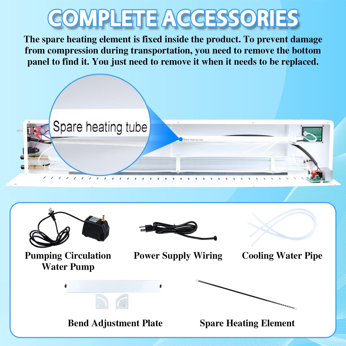 Digital Acrylic Plastic Bender, 24inch Acrylic Bending Machine with Adjustable Length&Angle, Acrylic PVC Plastic Bender with Spare Heating Wire, 60cm Acrylic Strip Bender Heater, 0-100℃, 110V