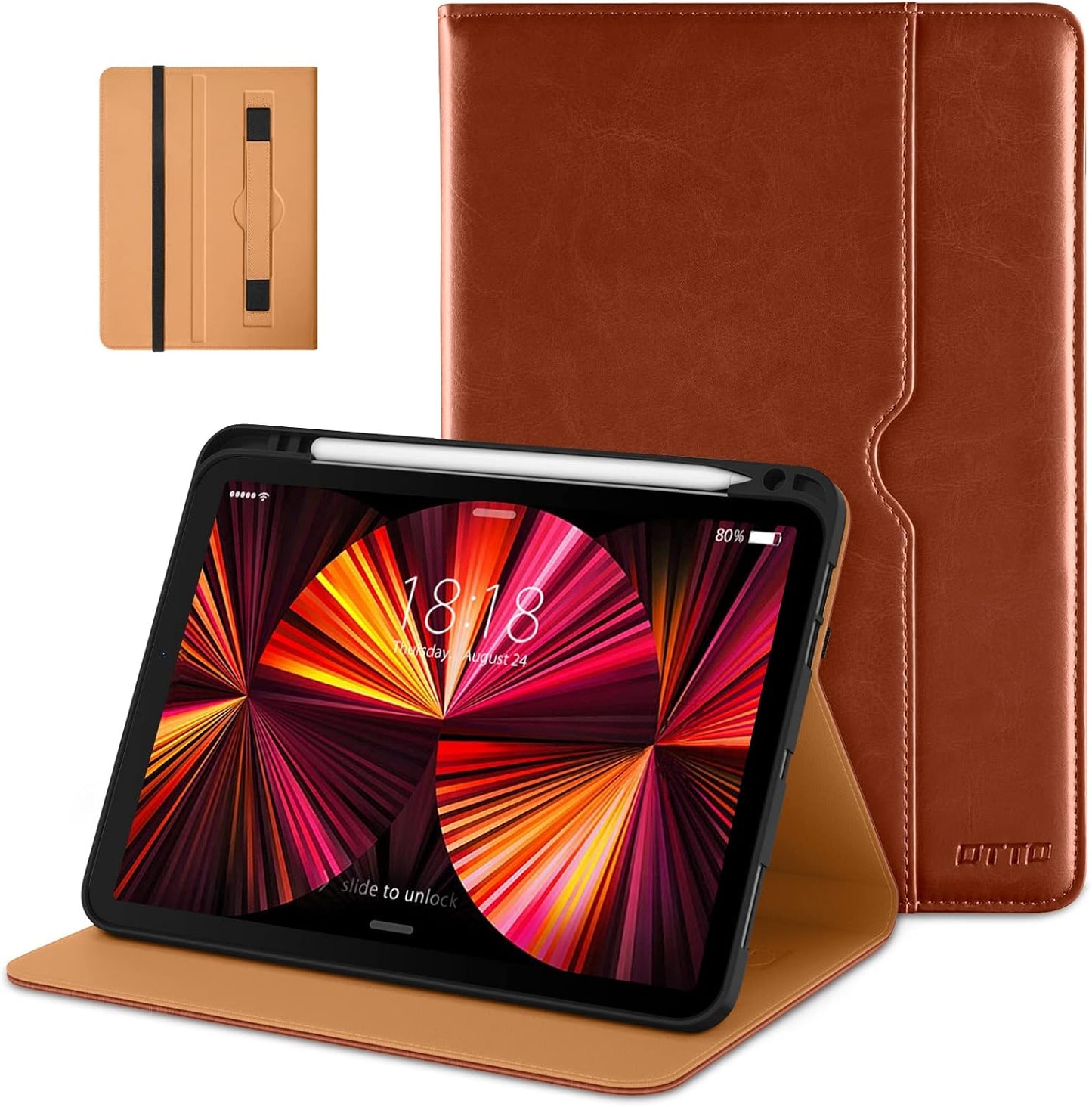DTTO 11 Inch 4th 3rd 2nd 1st 2022/2021/2020/2018,Premium Case for iPad Pro / / / Generation PU Leather Folio Stand