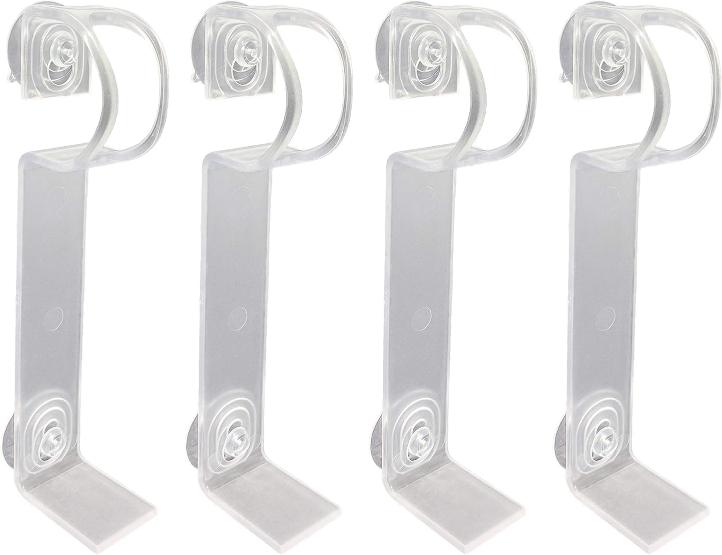 612 Vermont Window Candle Holders - Secure Suction Cups & L-Shaped Bracket | Fits Most Candles, Pack of 4