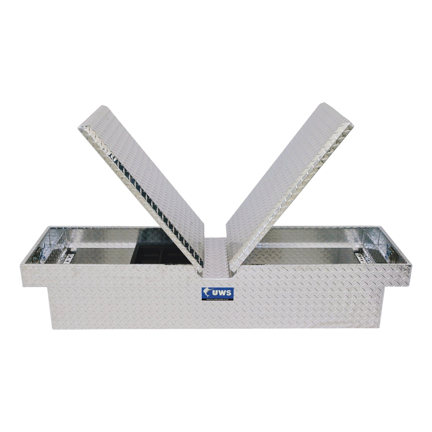 UWS EC10041 60-Inch Heavy-Wall Aluminum Gull Wing Truck Tool Box, RigidCore Lids