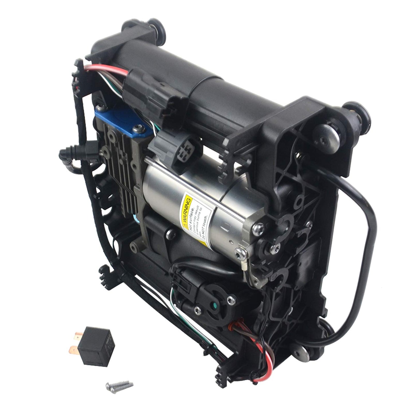 949-920 Air Suspension Compressor Pump with Bracket LR041777 Replacement for 2006-2012 Range Rover AMK Style L322 3.6 TDV8 RQG500100 P-2646