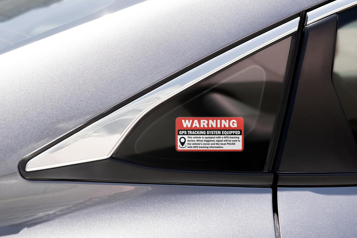 Sticky Expressions (8 3" 1.5" GPS Tracking Sticker For Car Pcs), Size by - Strong Adhesive, Durable, Waterproof, UV