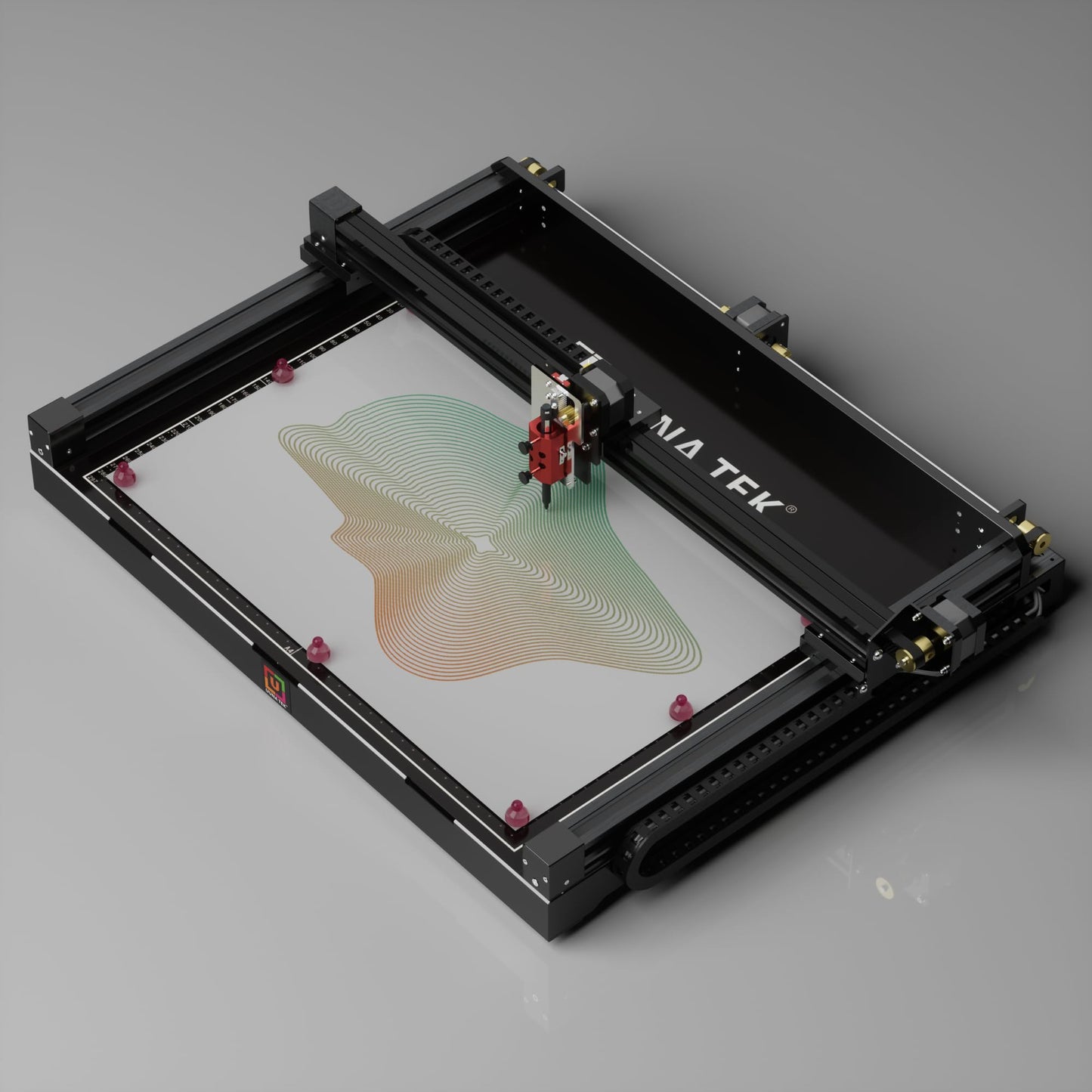 UUNA TEK 3.0 Pre-Assembled Pen Plotter High End XY Plotter All-in-One Drawing Robot Handwriting Machine for Letters Envelops Cards Digital Arts A3 Working Range (Pen Not Included)