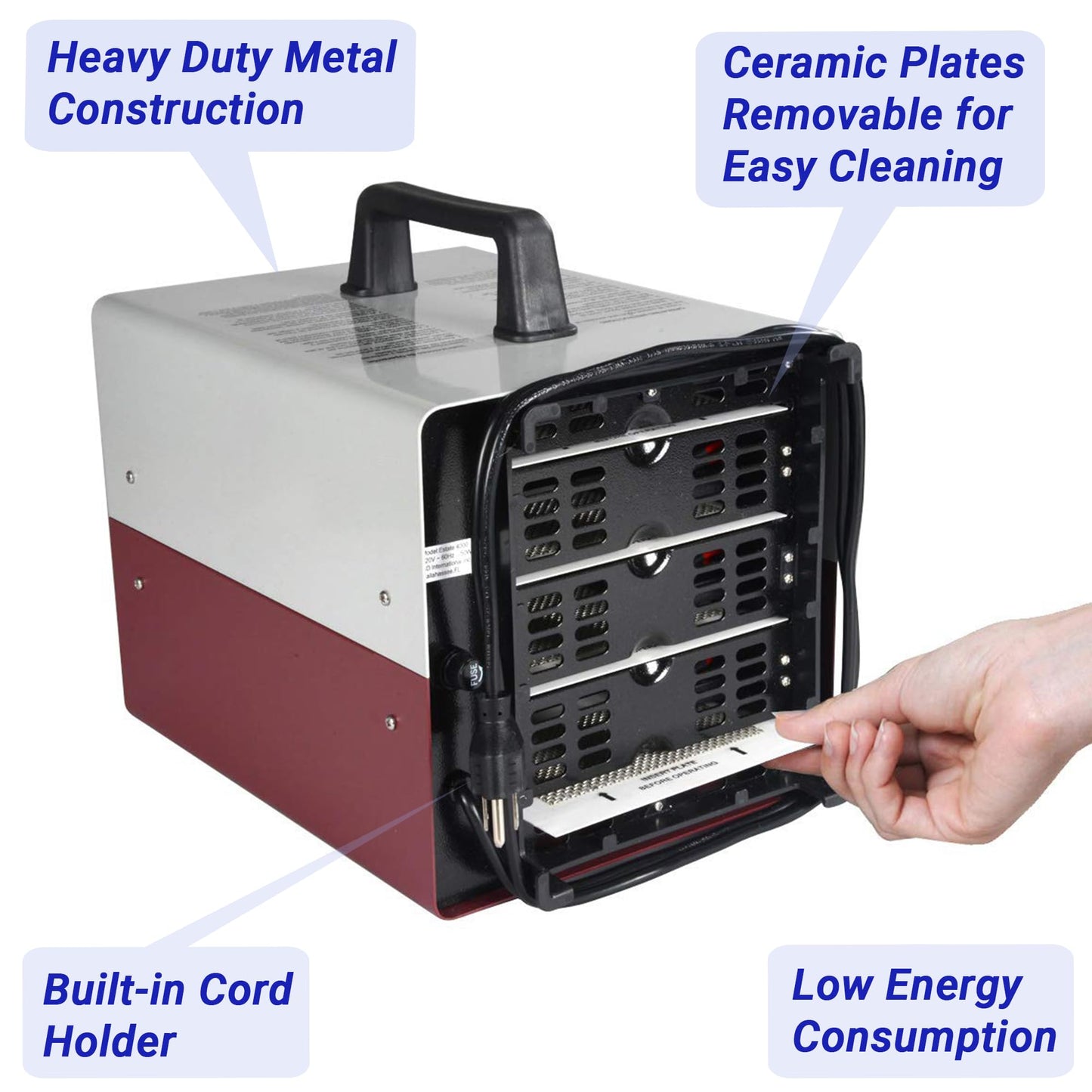 OdorFree Estate 4000 Ozone Generator for Eliminating Odors from Large Homes & Offices, Townhouses and Commercial Spaces at their Source - Easily Treats Up To 4000 Sq Ft