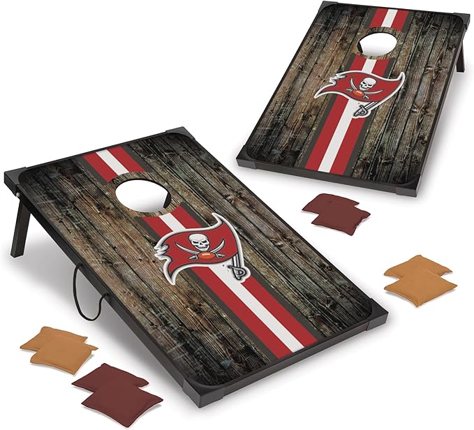 Wild Sports NFL 2' x 3' MDF Deluxe Cornhole Set - with Corners and Aprons