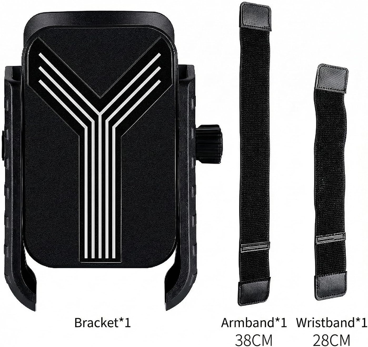 BOROLA 2-in-1 360 4.7-7.2 Wrist & Arm Phone Holder, Rotatable Universal Sports Phone Mount for Running Cycling Gym.