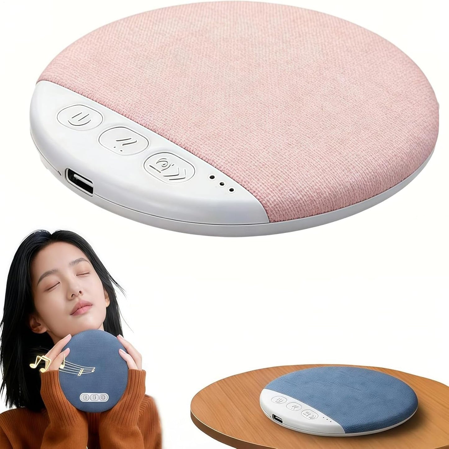 Generic 2026 New Under Pillow Speaker - Bluetooths Pillow Speaker for Sleeping, Mini Bone Conduction Bluetooths