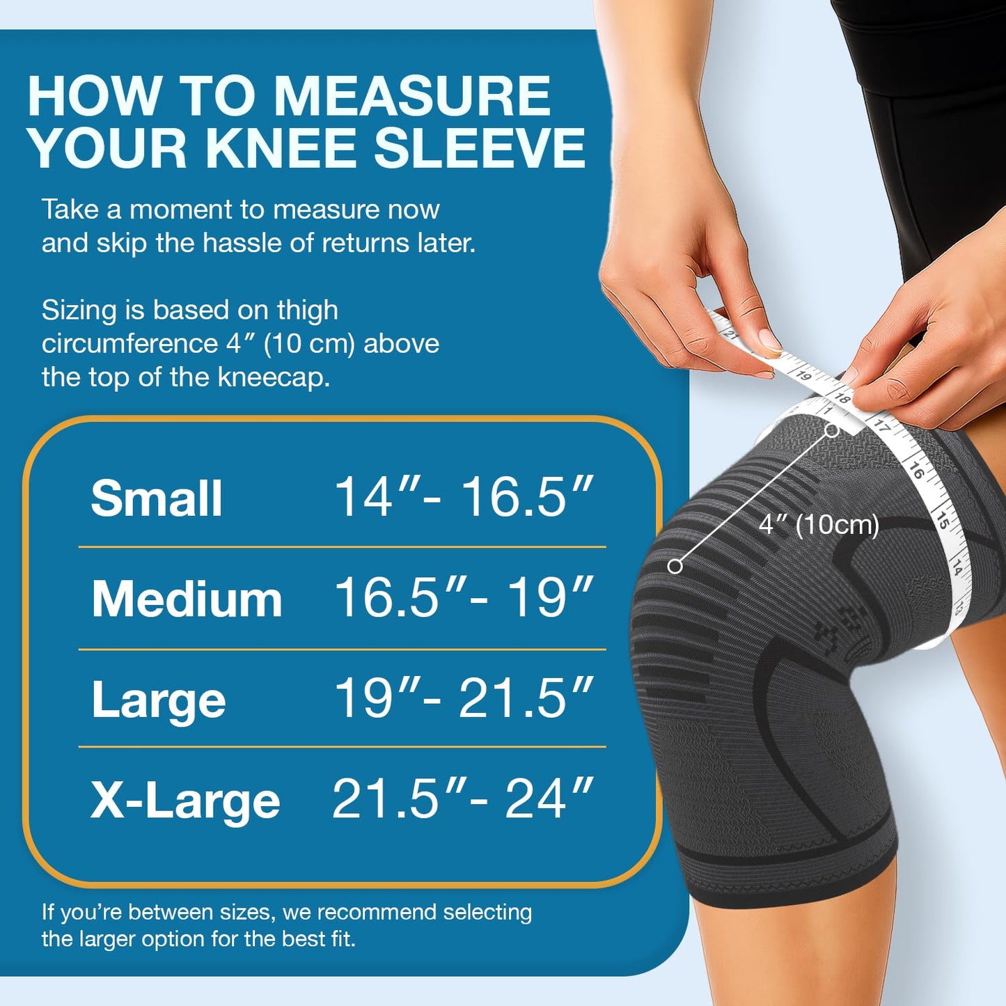 UFlex Athletics Knee Brace for Men and Women Knee Compression Sleeve Support for Arthritis Joint Pain Relief, Workout, Swelling, Sports, Circulation, Running, Recovery Support for ACL & Meniscus Tear Small Black