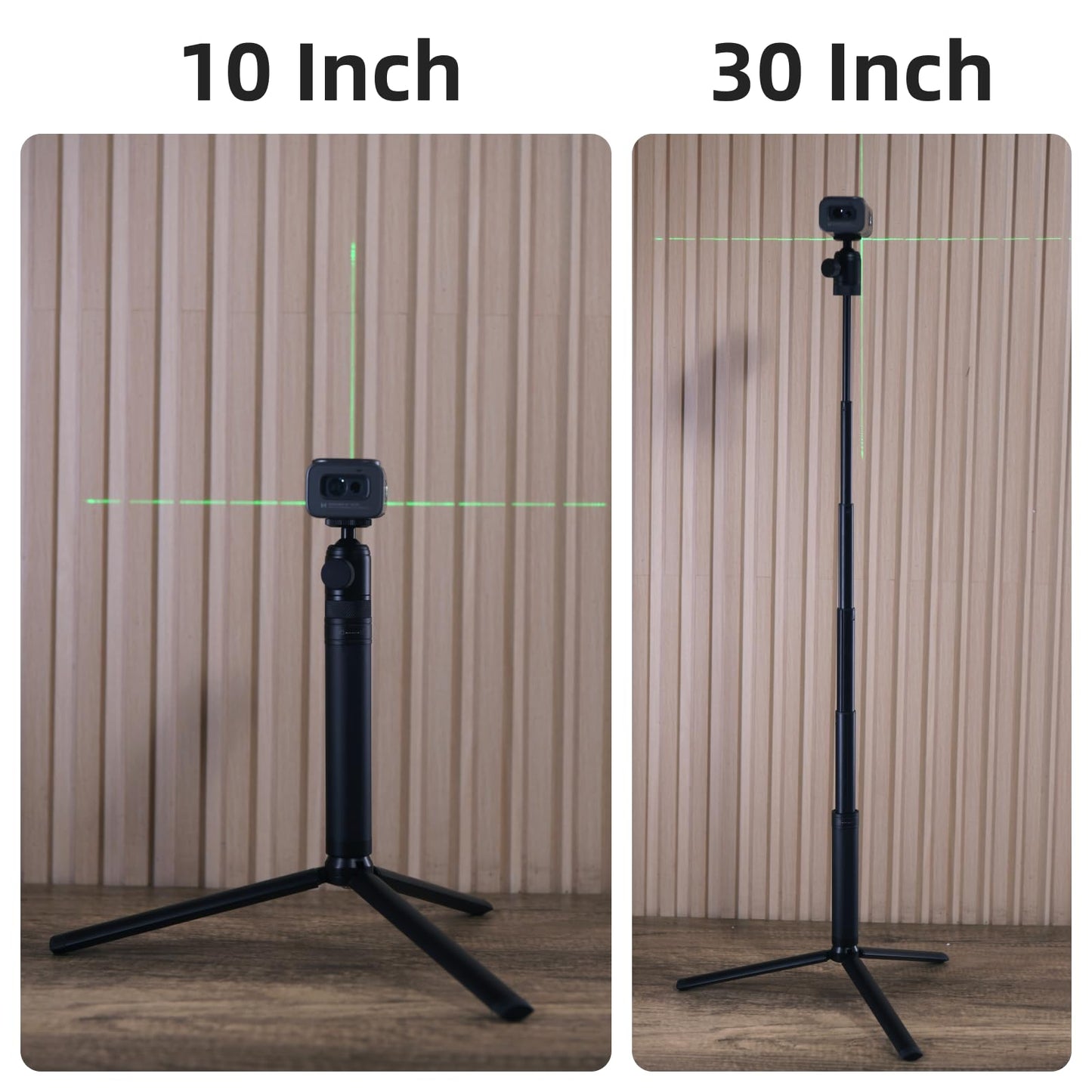 HOZO M-Cube Pro Laser Measuring Tool Combo:4 Modules Build to Adapt, M-Tripod & M-Protection Case, Rechargeable Modular Laser Distance Meter with Bilateral Laser, Digital Scale Roller | Bluetooth App