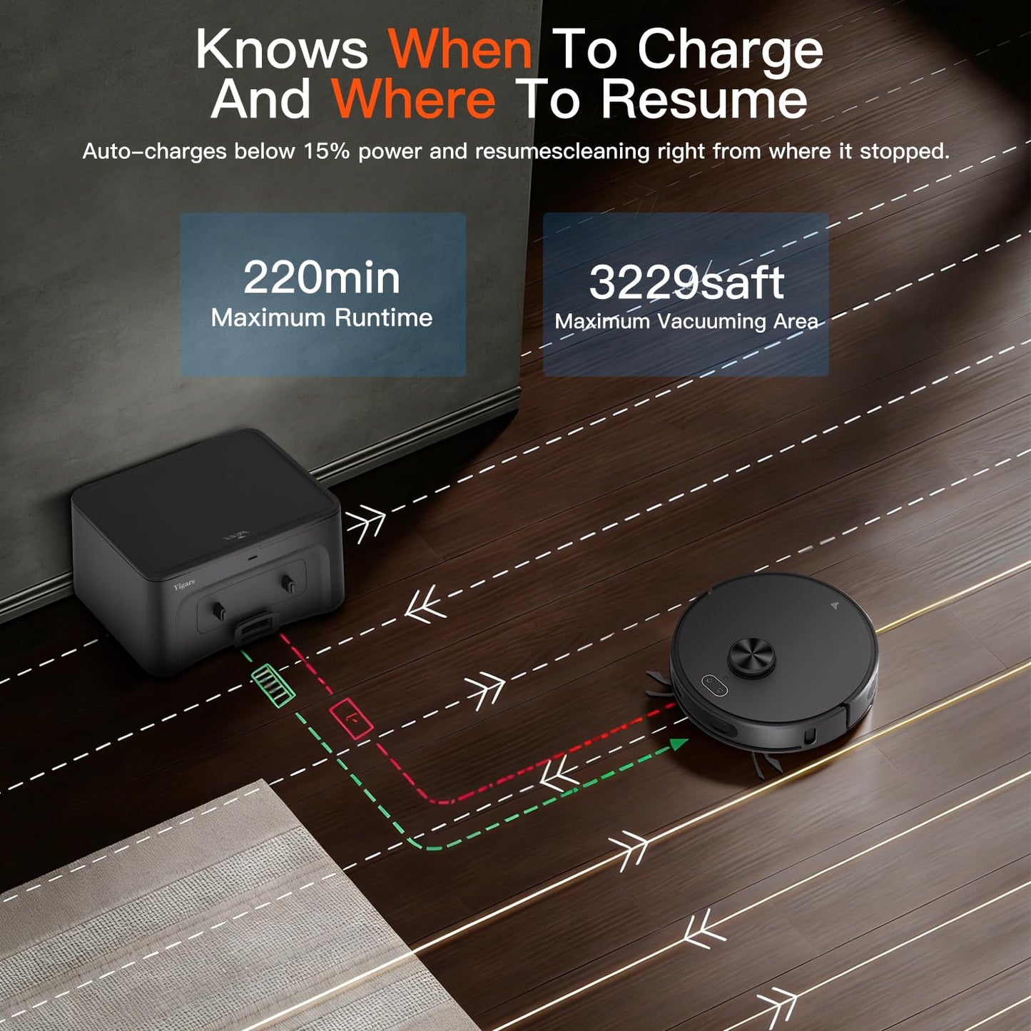 Robot Vacuum and Mop Combo,Up to 8000Pa Suction,Robot Vacuum Self-Emptying,70-Day Hands-Free Cleaning 220 Min Runtime LiDAR Navigation, Home Mapping, Ideal for Pet Hair, Hard Floors, Carpet-Black