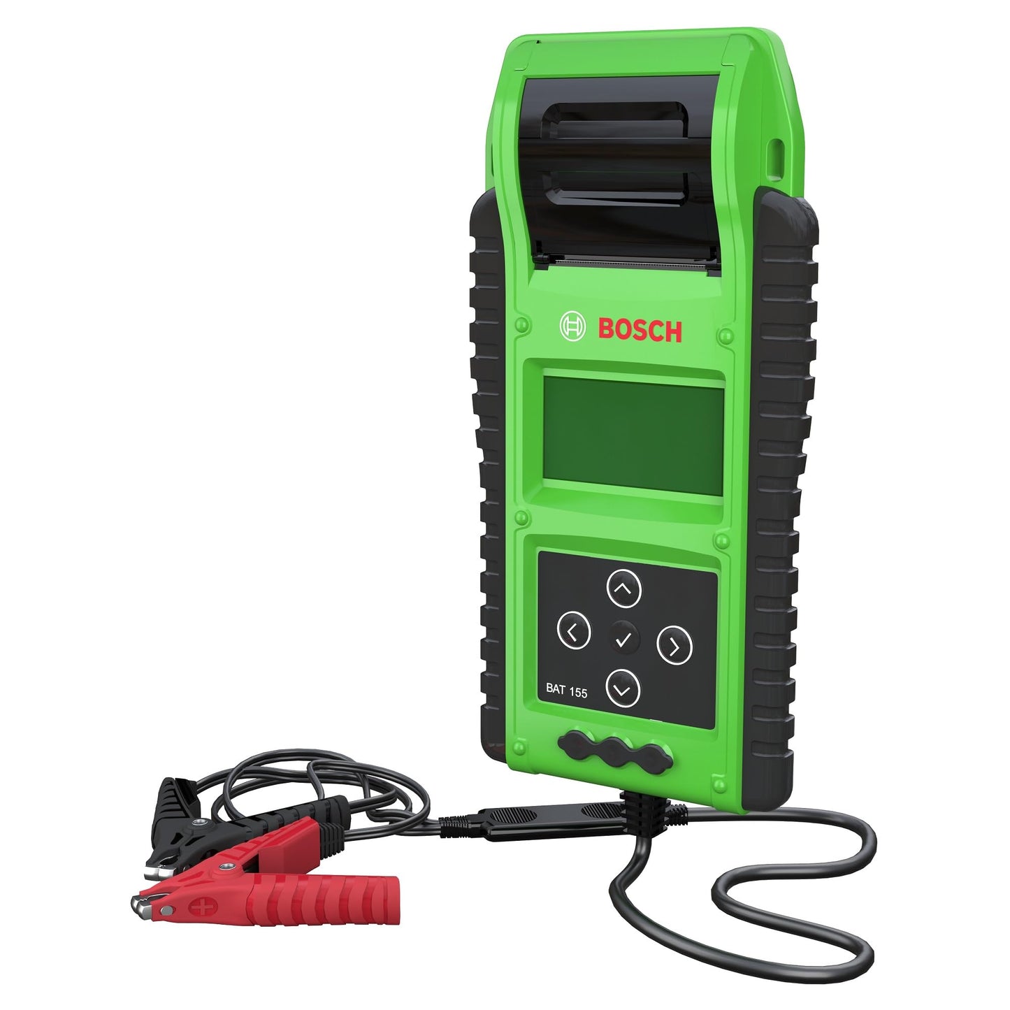 Bosch BAT155 Heavy Duty Battery Tester with Integrated Printer - Use with 6V and 12V Batteries, 12V and 24V Charging Systems