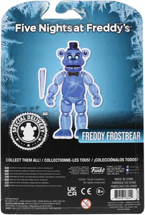 Five Nights at Freddy's Freddy Frostbear Action Figure - 5 Inch Articulated Collectible Toy