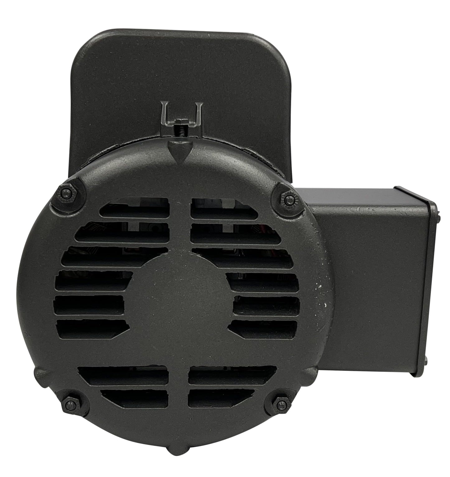 BALDOR 5HP AIR COMPRESSOR ELECTRIC MOTOR, 56HZ FRAME, 3450RPM, 208/230V, SINGLE-PHASE, 7/8" SHAFT, 1.15 SERVICE FACTOR MADE IN USA