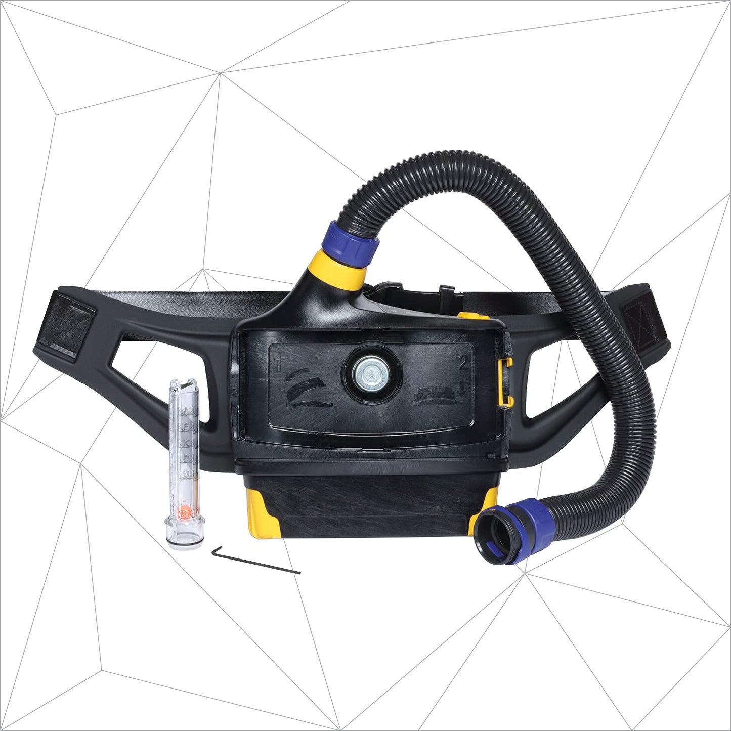 3M PAPR, Versaflo Powered Air Purifying Respirator Assembly TR-814N, Includes Intrinsically Safe Unit and Battery, Airflow Indicator, Easy Clean Belt