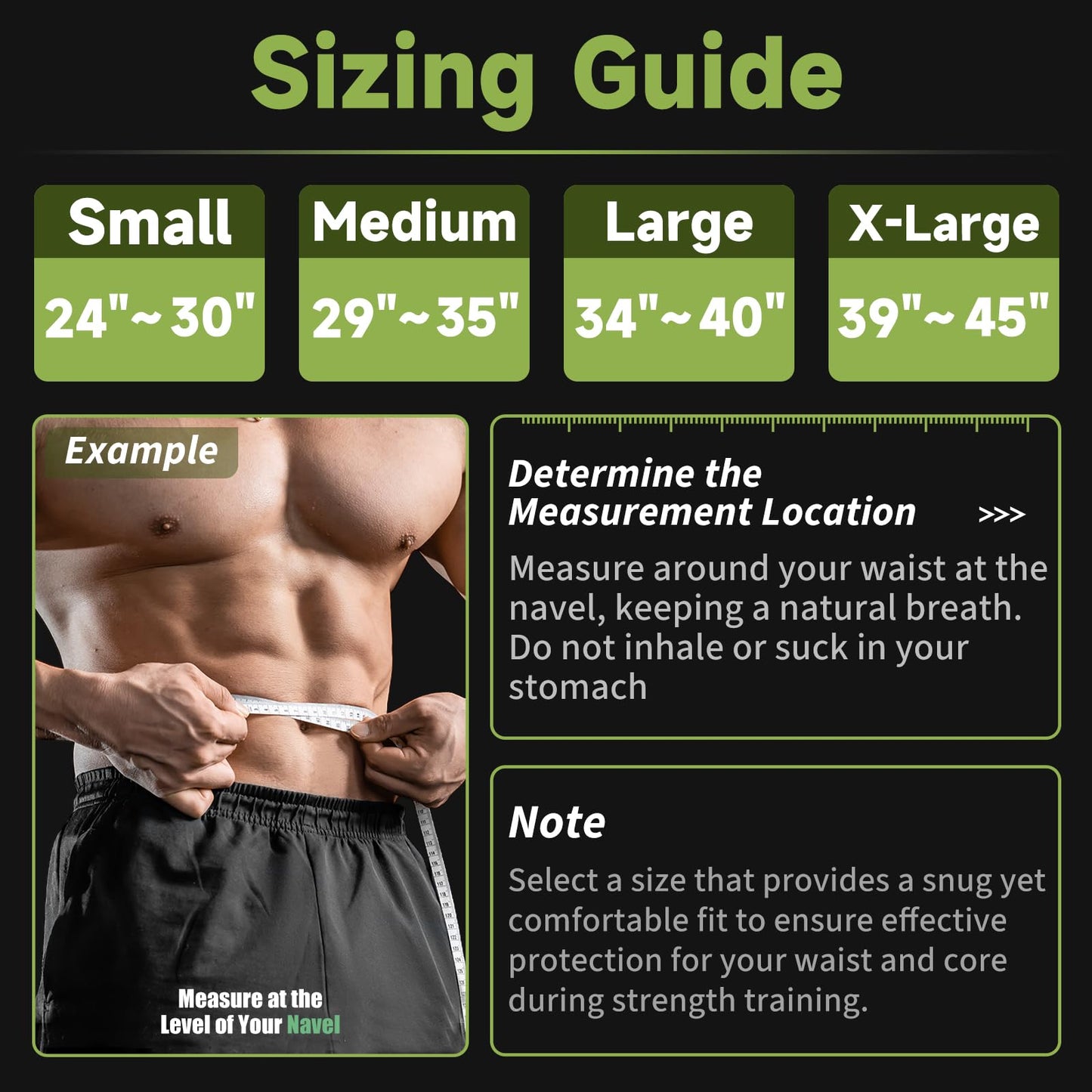 Lever Lifting Belt for Man and Women, Weightlifting with Adjustable Heavy Duty Buckle, Professional Weight Lifting Belt