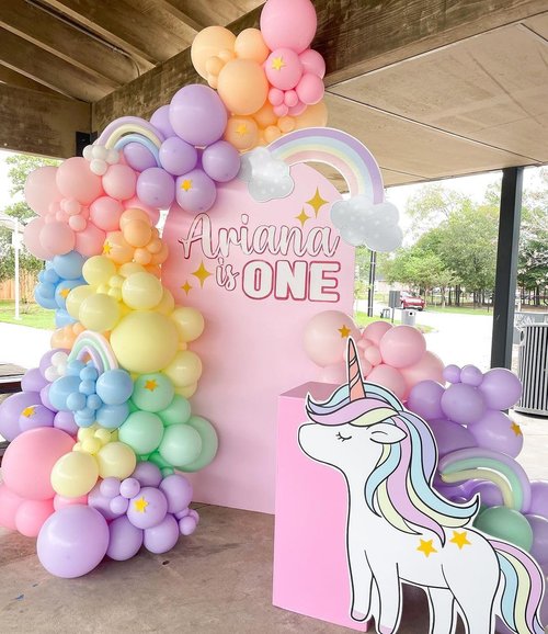 KBZVNAF Pastel Balloons - 50 Pack 12-Inch Multicolor Latex Balloons for Baby Showers & Birthdays