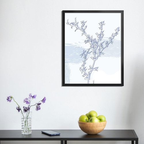 LaVie Home 14x17 Picture Frame - Classic Black Wall Display Frame with HD Plexiglas | Vertical & Horizontal Use