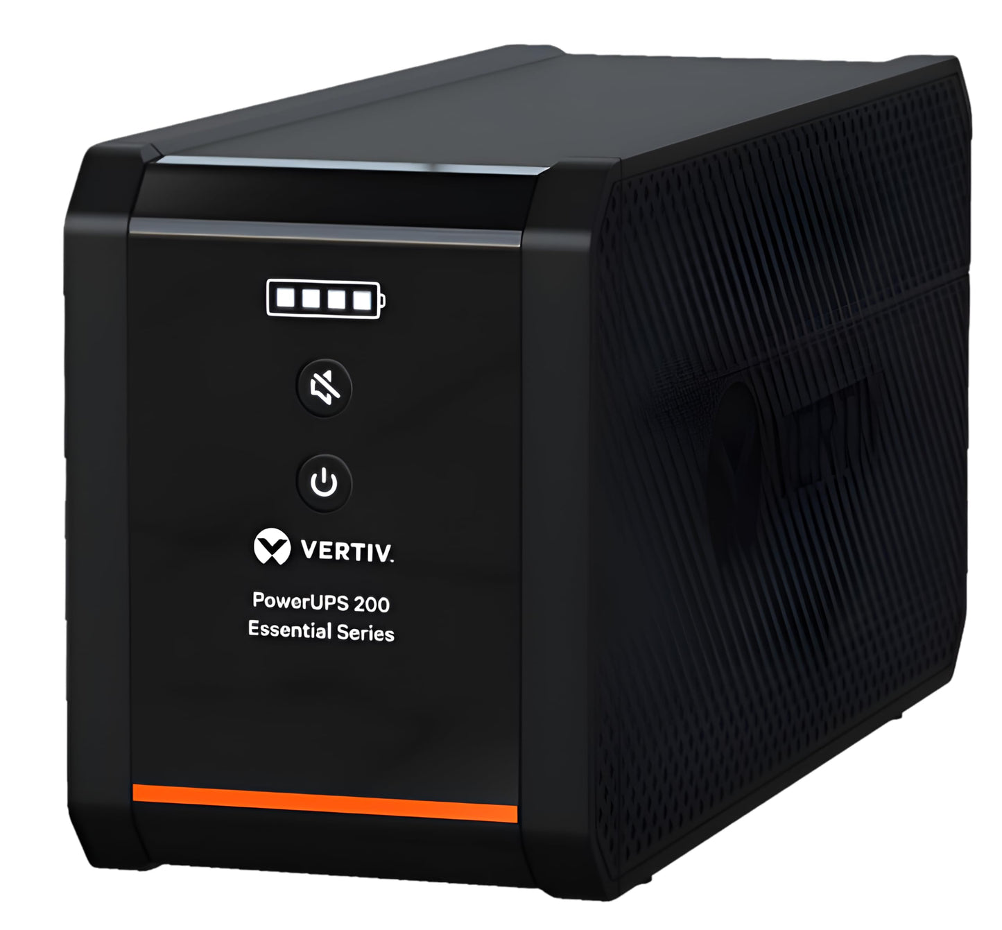 Vertiv Liebert PowerUPS 200 Essential, PSA6E-600LVT, Line Interactive UPS 600VA/360W, Battery Backup & Surge Protector, AVR, 4 Outlets, 3 Year Warranty