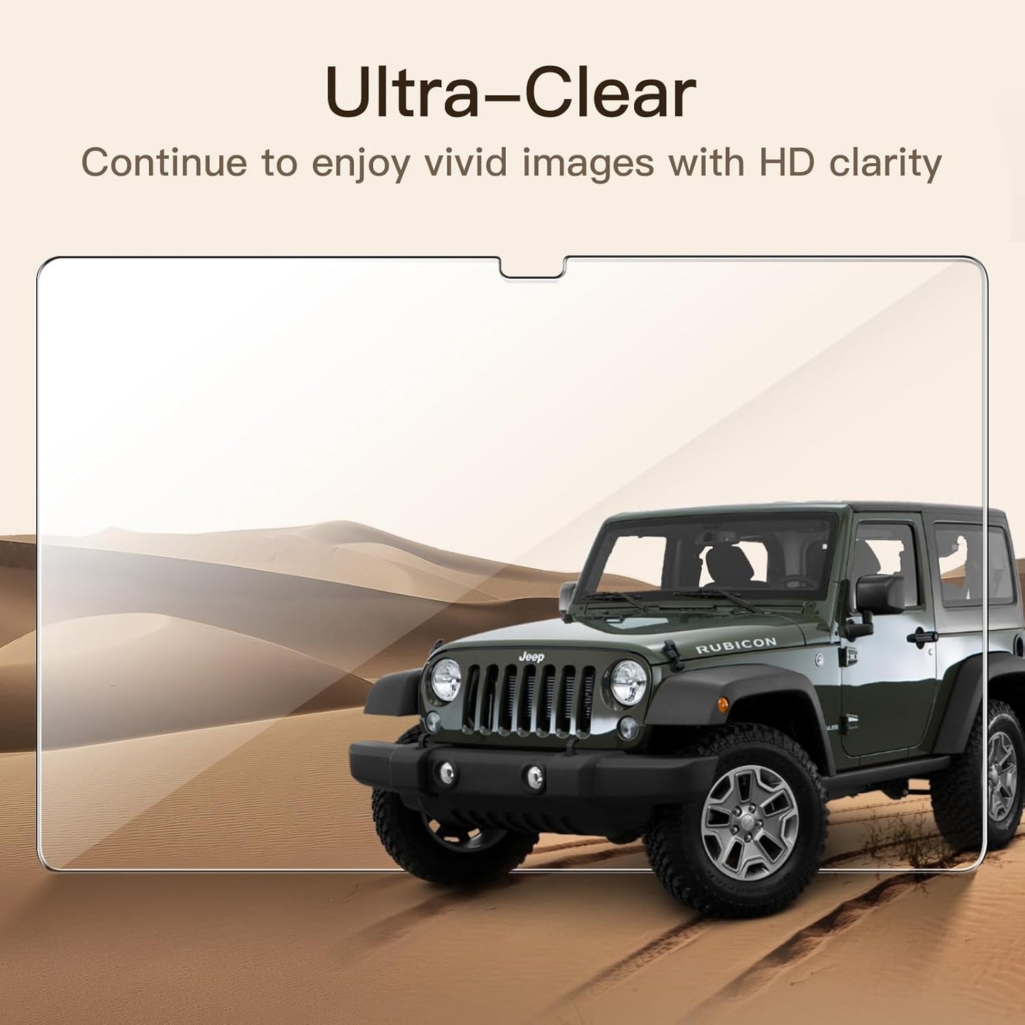 (11-Inch, 2023 9H 2-Pack JETech Screen Protector for Google Pixel Tablet Model), Tempered Glass Film, HD Clear