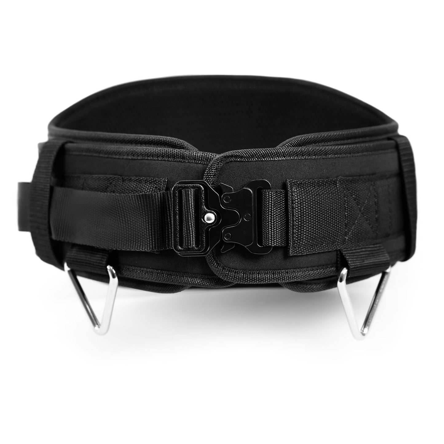 Weighted Dip Belt for Weight Lifting With Chain 46" and Loading Straps,Weighted Belt,Pullup Dip Weight Belt with Chain, Weighted Pull Up Belt for Weights,Belt Squat Belt with Chain Black