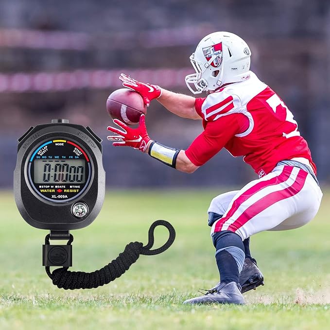 KingL Digital Stopwatch Timer - Interval Timer with Large Display.