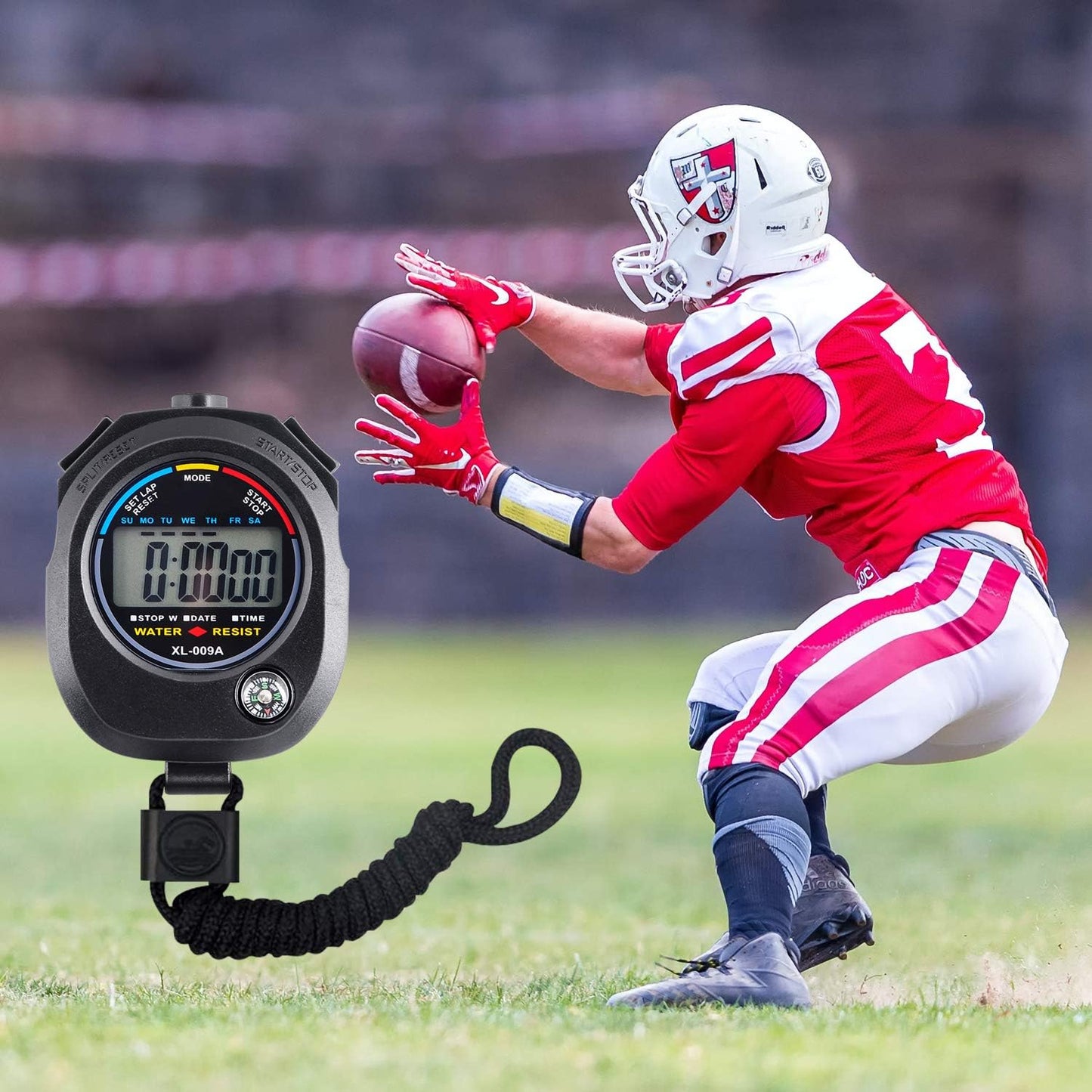 KingL Digital Stopwatch Timer - Interval Timer with Large Display.