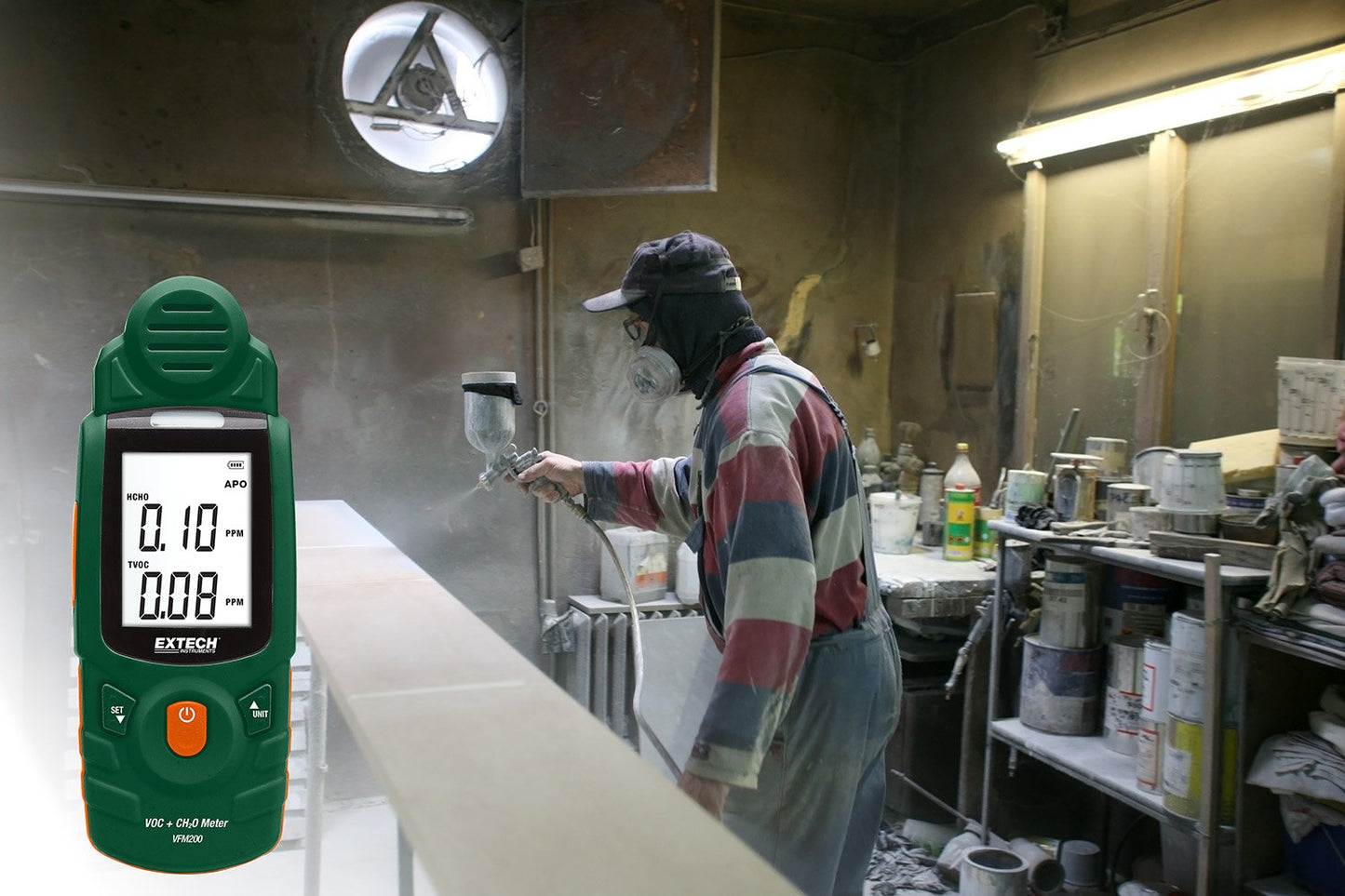 Extech VFM200 VOC/Formaldehyde Meter