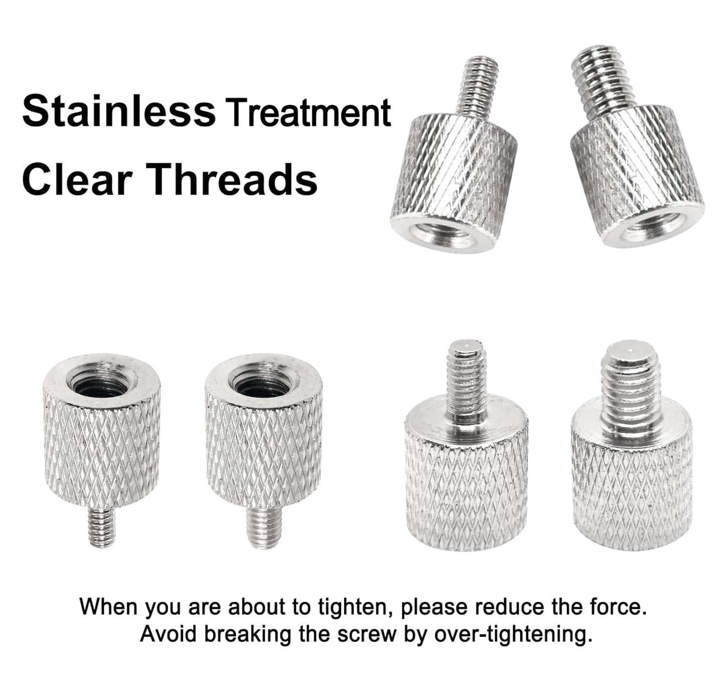 2-Be-Best 1/4 6.35 mm 0.23 5.9 mm 0.15 3.9 mm M4 M6 Projector Mount Tripod Screw Thread Adapters Converters Female in /