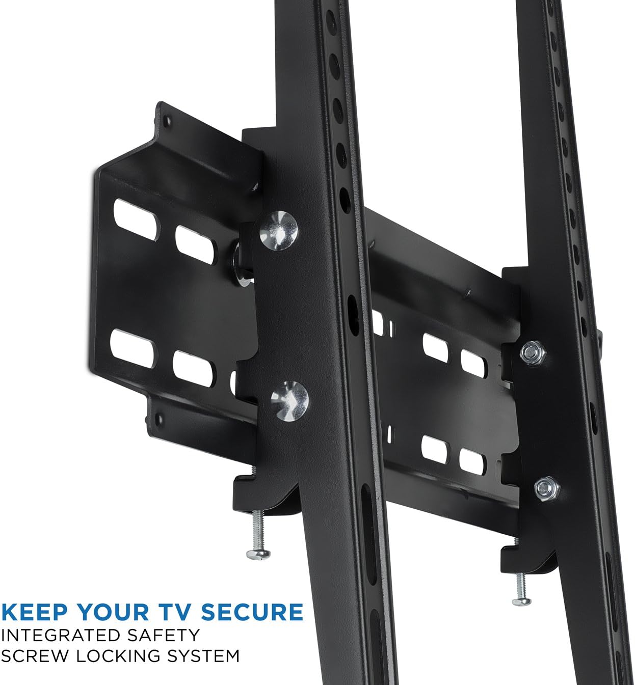 Mount-It! 30, 32, 37, 39, 40, 42, 43, 47, 49, 50, 55 inch 77 lbs 2" 400 400 Tilting Flatscreen Wall Mount TV for LED
