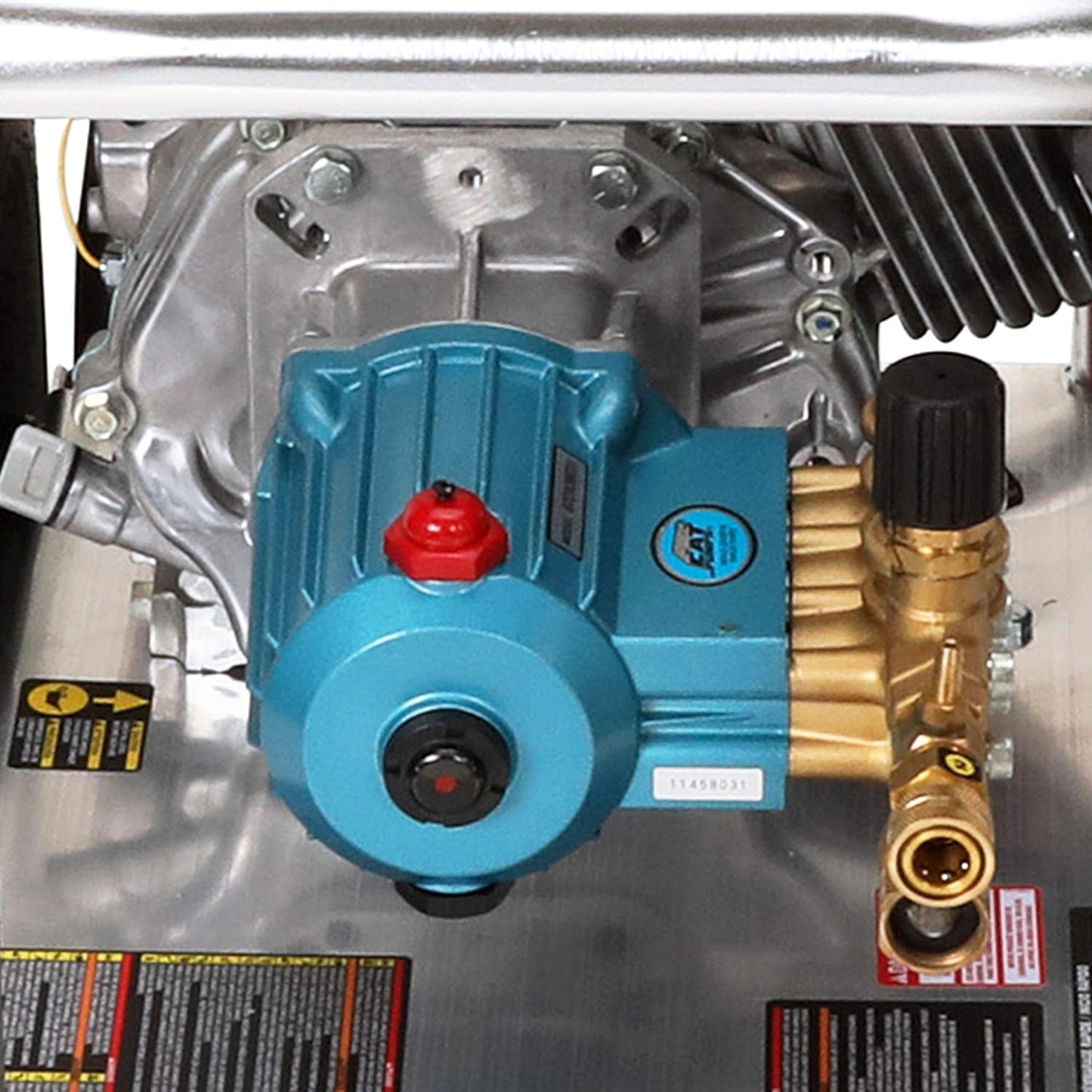Simpson 4200 PSI Gas Pressure Washer, 4.0 GPM Commercial Power Washer, Cold Water, Honda GX390 Engine, 50' Hose, Aluminum Series, 49-State Compliant (ALH4240)