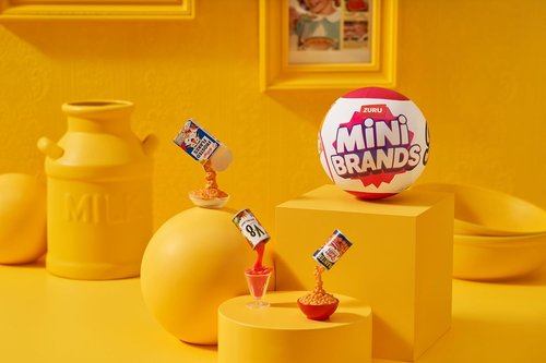 Mini Brands Retro Capsule 2-Pack | 60+ Mystery Mini Collectibles | Real Licenses & Rare Finds