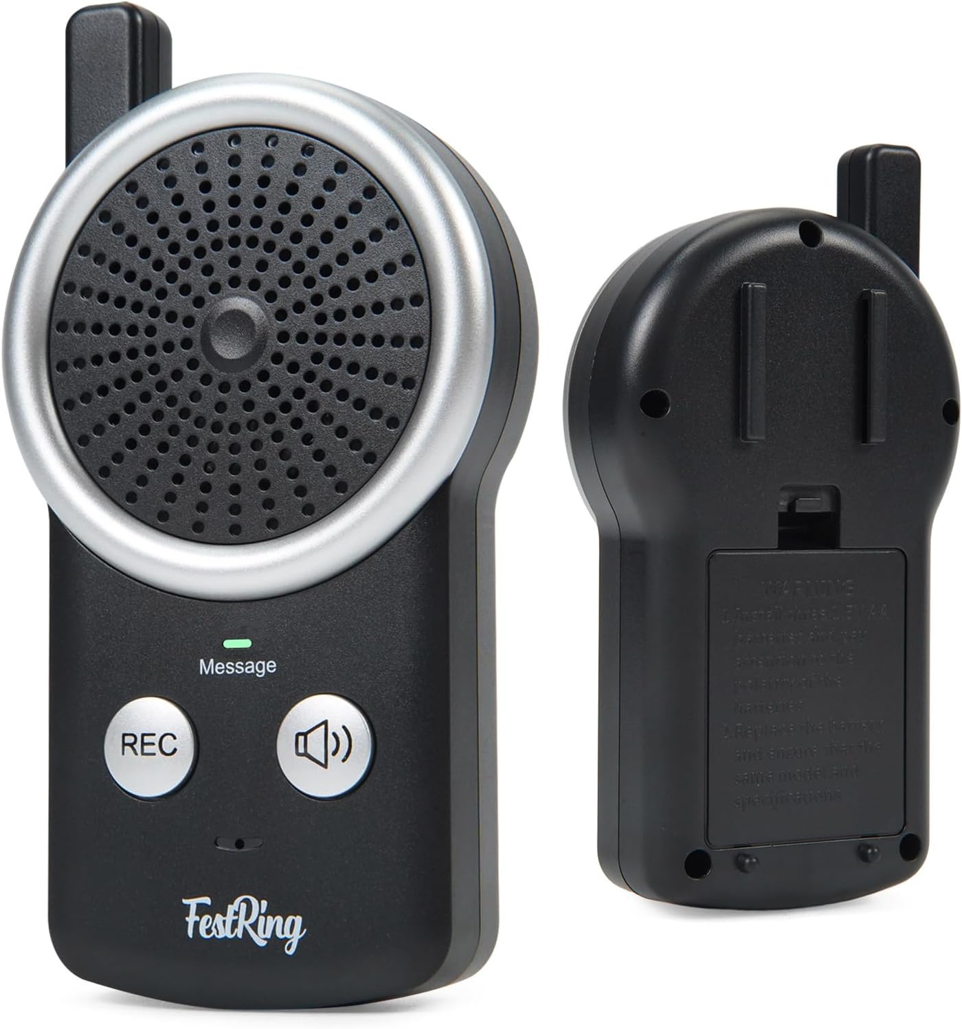 FESTRING 50 2-Button Seconds Voice Recorder with Playback, Kids Toy Voice Recorder, Simple Digital Recorder for Quick