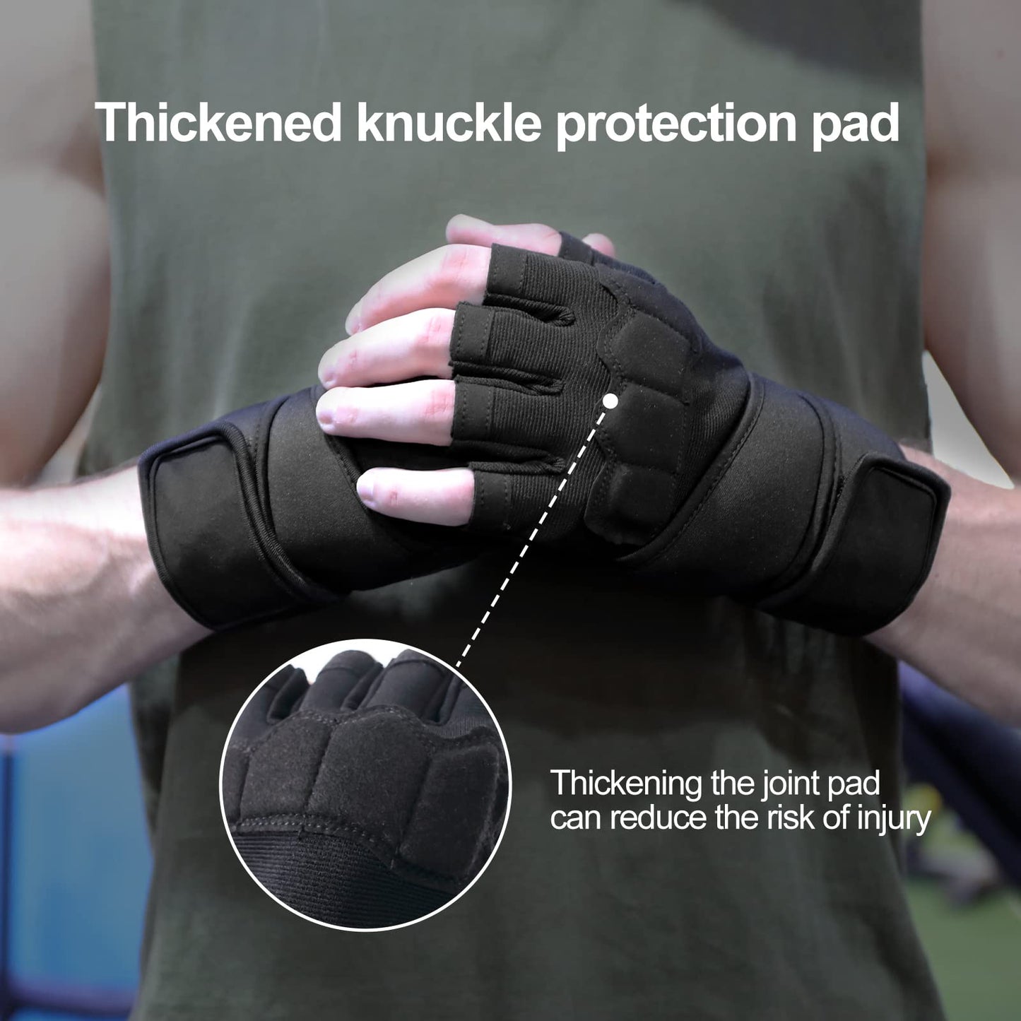 LiMMAX Workout Gloves for Men Women Gym Weight Lifting Padded Gloves with Wrist Wrap Support, Full Palm Protection & Silicone Grip Gym Gloves,Cross Training