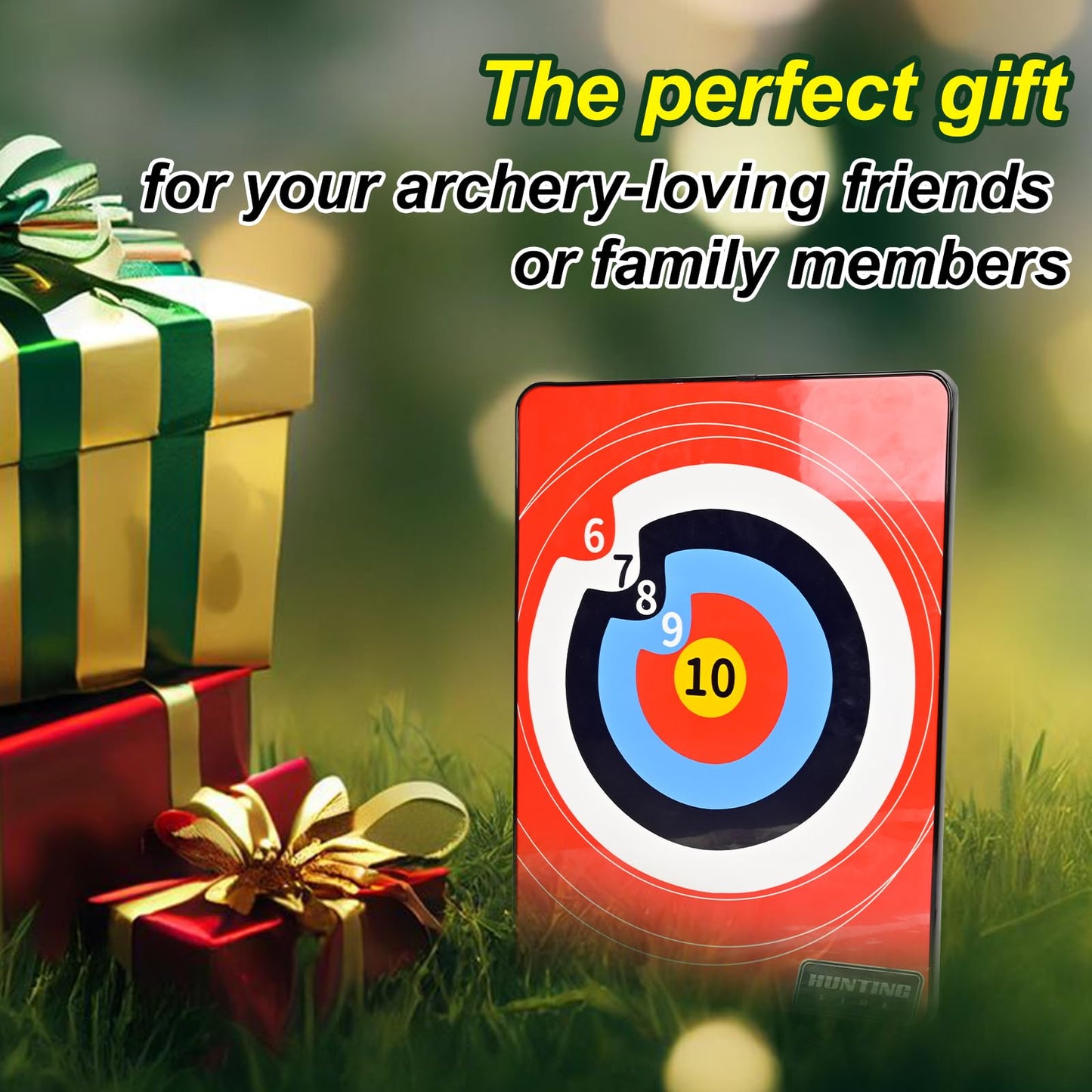FENJANER Archery 16'' Arrow Target - Suction Targets for Bow and Arrow Set, Shooting Hunting Training Hard Target, for Indoor Outdoor Archery Shooting Play Sport Gift, Adult Training Equipment