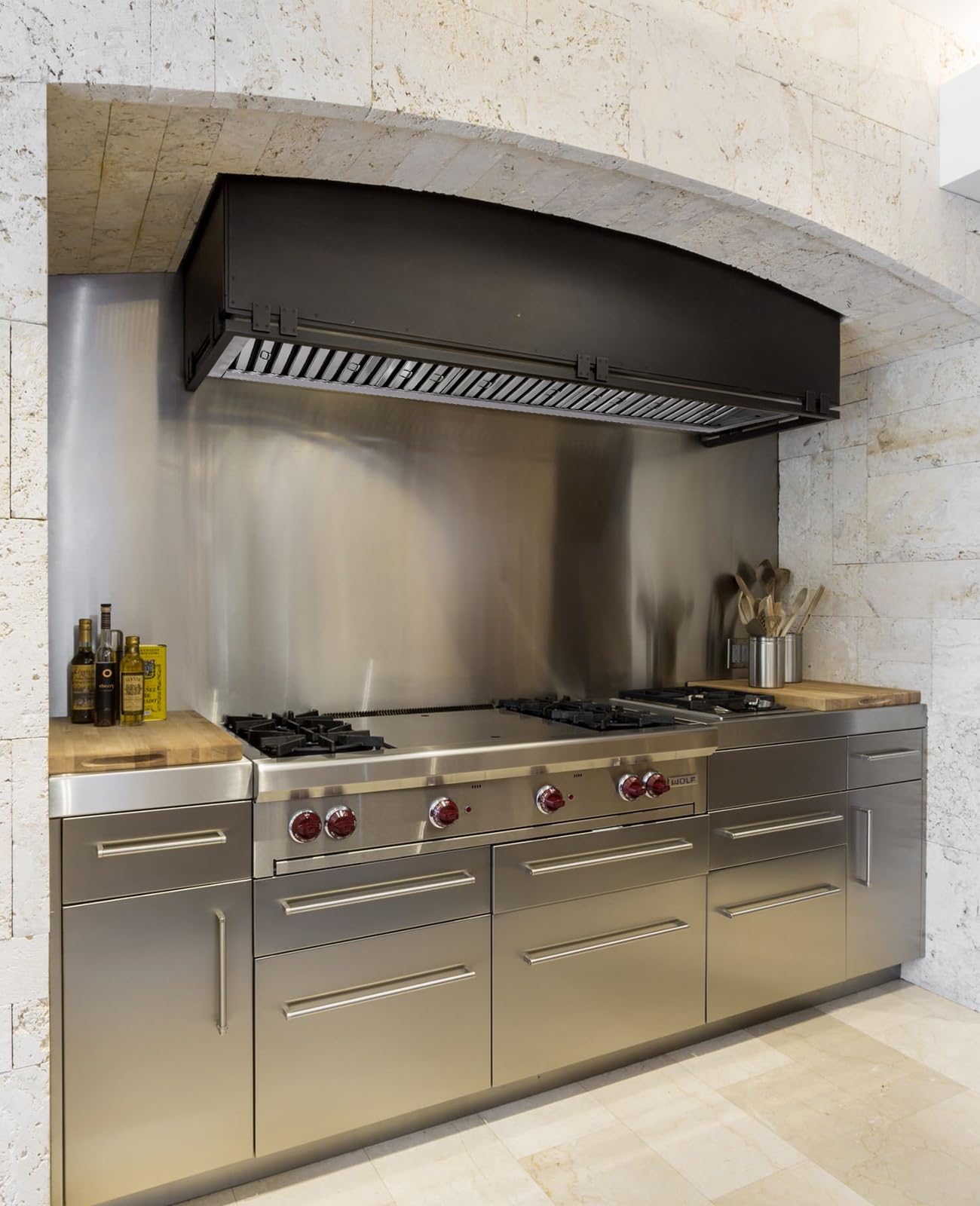 Akicon Range Hood Insert 54 Inch, 1200 CFM Built-in Kitchen Hood with 4 Speeds, Ultra-Quiet Stainless Steel Ducted Vent Hood Insert with Dimmable LED Lights and Dishwasher Safe Filters