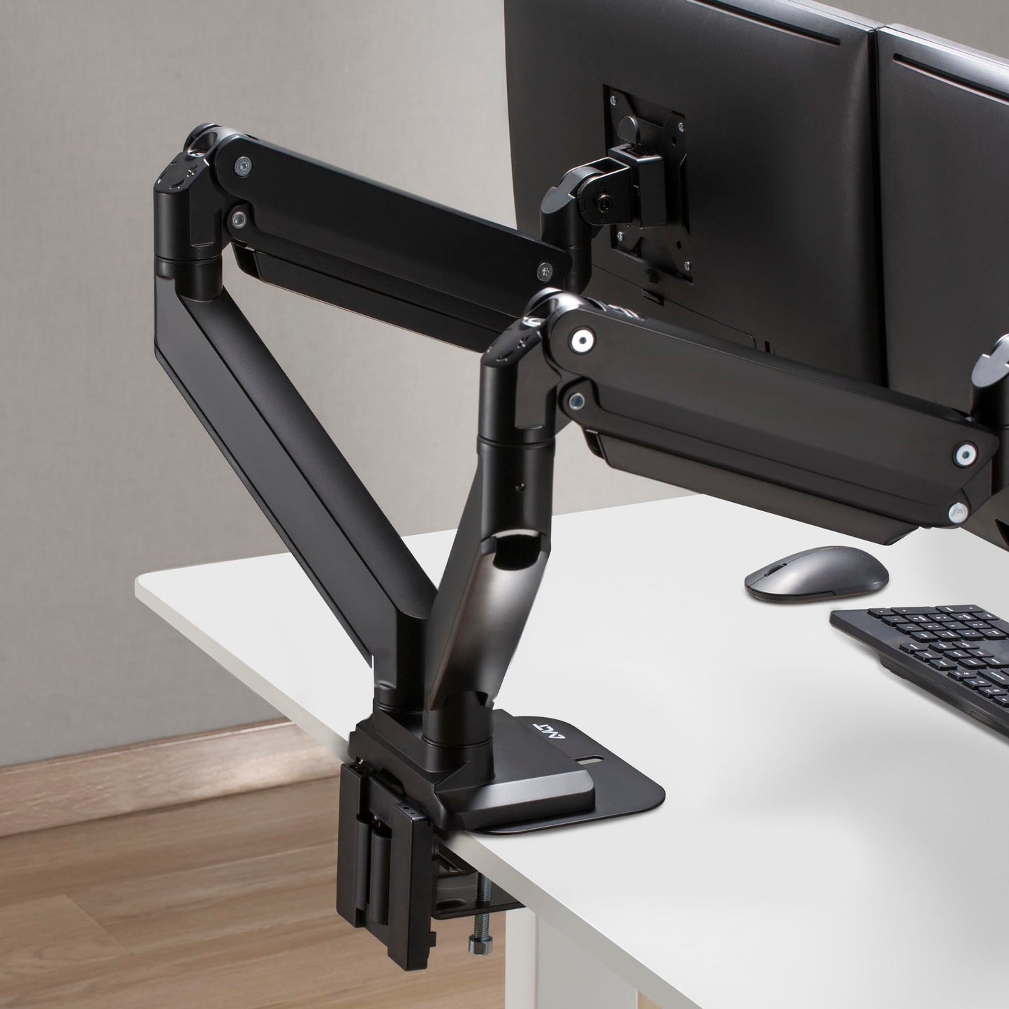 AVLT Dual Monitor Arm and Reinforcement Plate