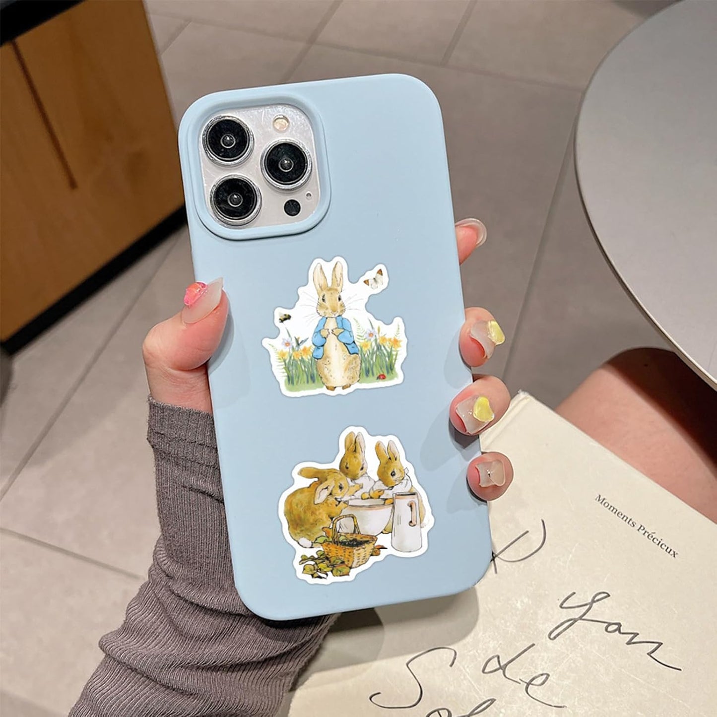 LTZSTONE Pack (55PCS) Peter Rabbit Stickers Vinyl Decals for Laptops, Water Bottles, Hydro Flask, Phone, Skateboard
