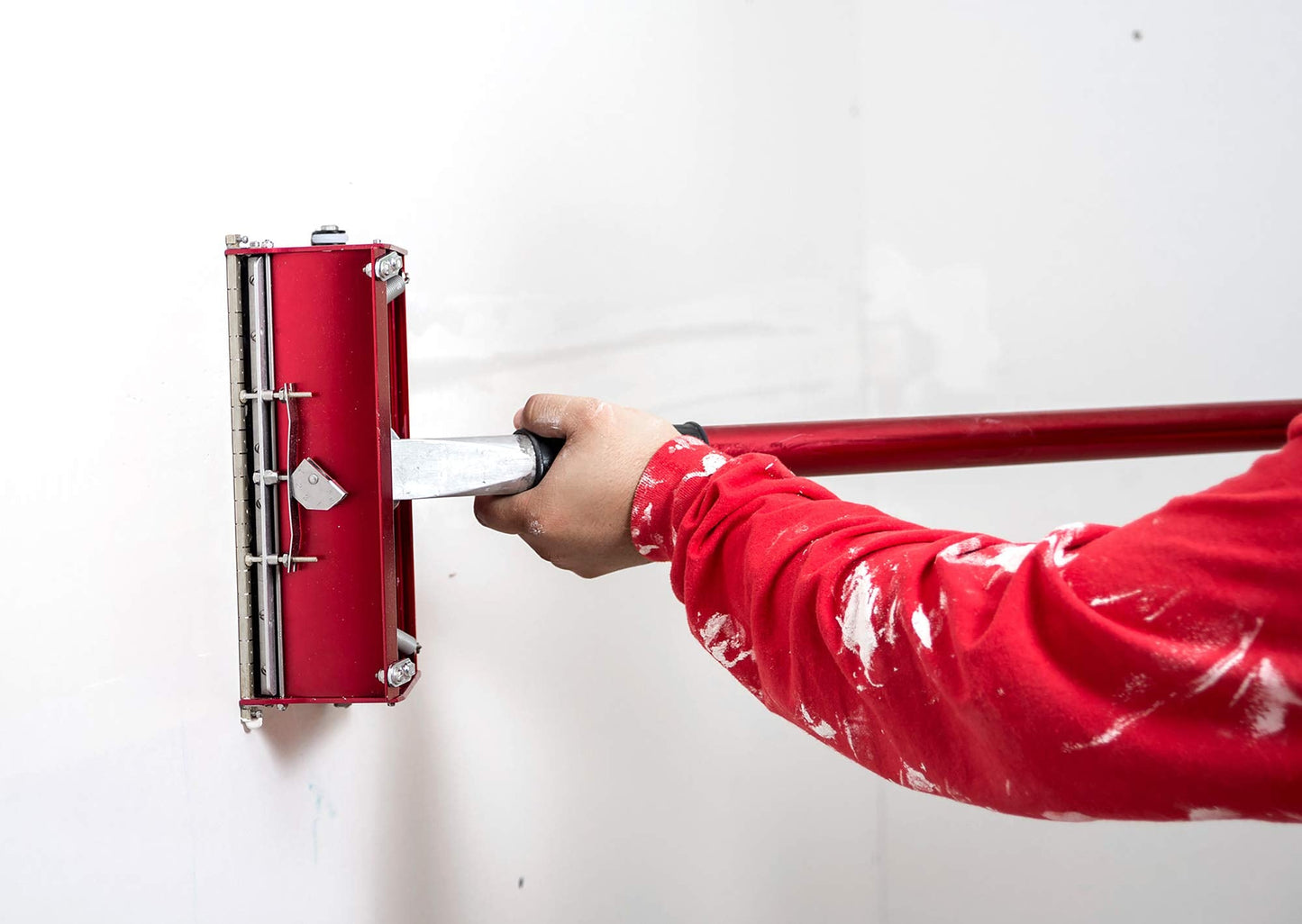 LEVEL5 Drywall Flat Box Extension Handle, 23" to 32" Pro-Grade, Anodized Aluminum | 4-782