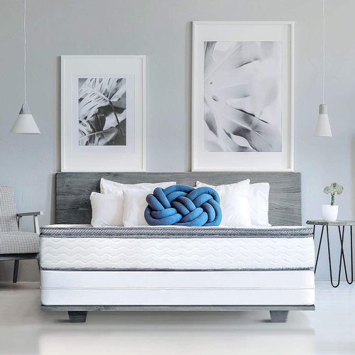 Guardmax Heavy Duty Vinyl Box Spring Cover - Queen Size Waterproof Breathable Zippered Box Spring Encasement - 6 Side Absorbent Boxspring Protects Against Dust Mites, Dirt, Spills, and Stains.