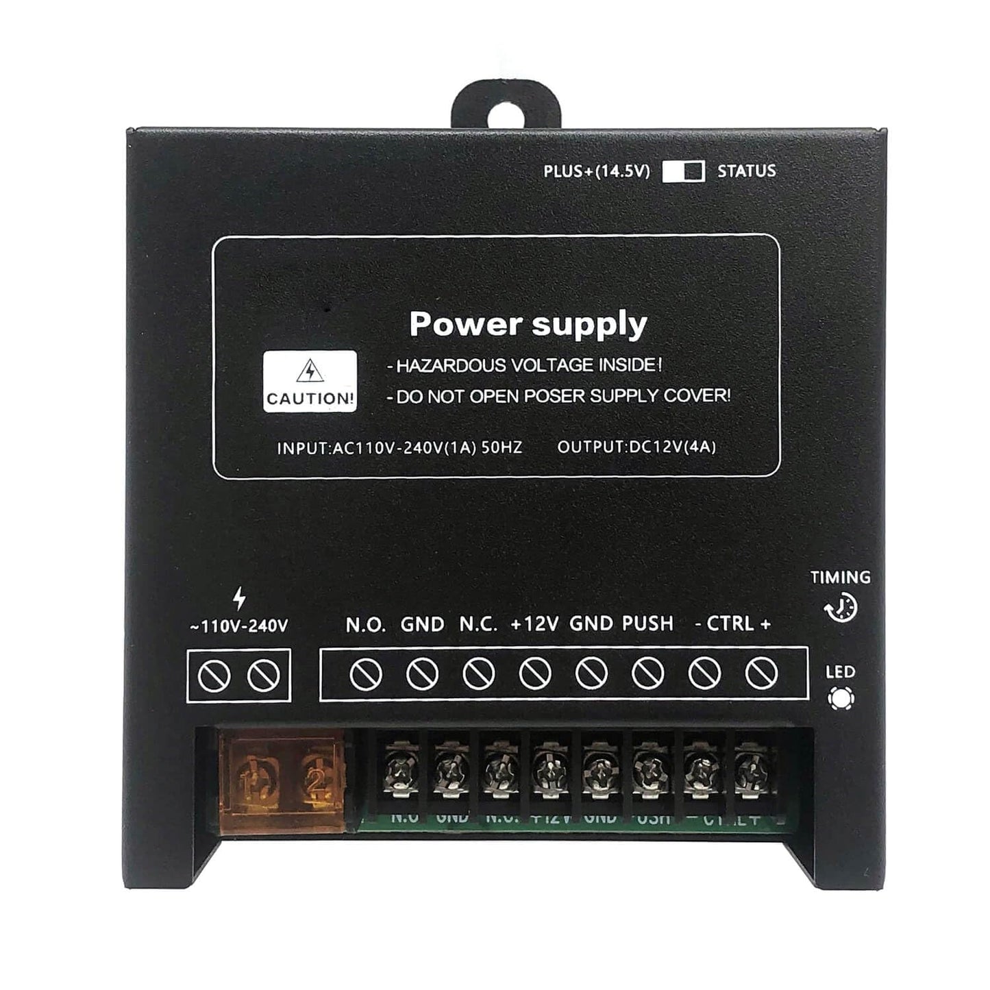 Door Access Control System Kit - Fingerprint, RFID Card, and Password Entry, 1200LB Magnetic Lock, Infrared Wireless Switch, Waterproof Door Access Controller with LCD Screen Display