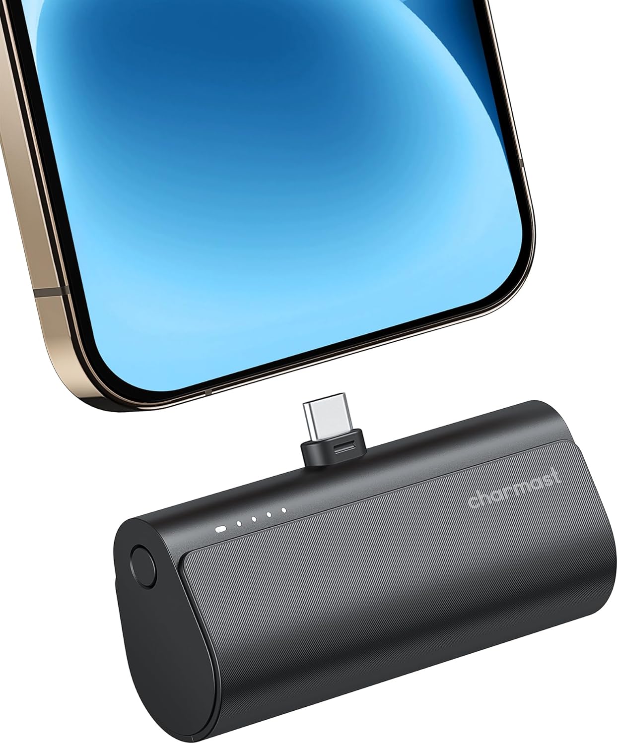 charmast 17/16/15, 5000mAh 20W Pack 17/16/15 S25/S24/S23, Portable Charger USB C for iPhone Fast Charging Power Bank