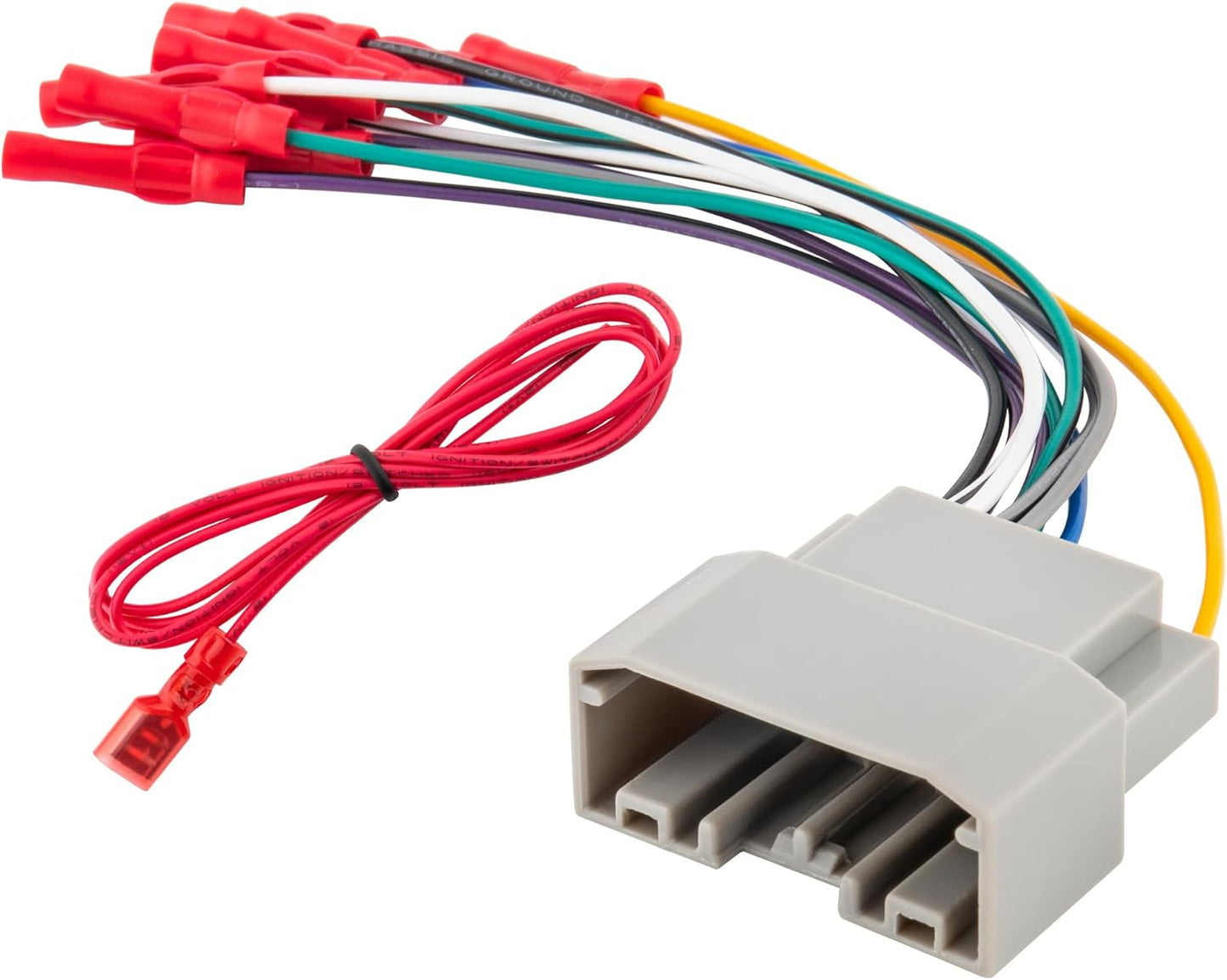 2007-2011 RED WOLF Radio Wiring Harness Compatible with Dodge Chrysler Jeep Install Car Stereo CD Player Receiver