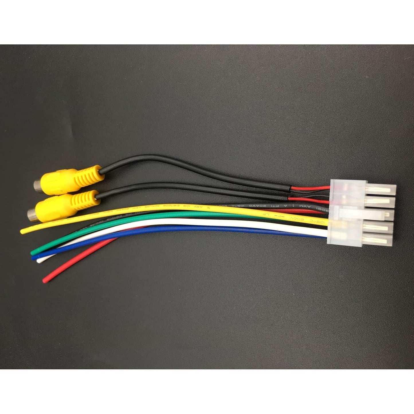 LIZAPUS TBX10A 10 MXD337BT, MCD237BT, MCP1337BT,AMCP425BT Dual Wire Harness Pin Plug with RCA Jack