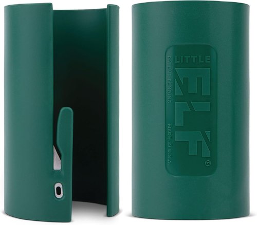 Little ELF Wrapping Paper Cutter - 2-Pack Holiday Gift Wrap Holder | Made in USA | Green