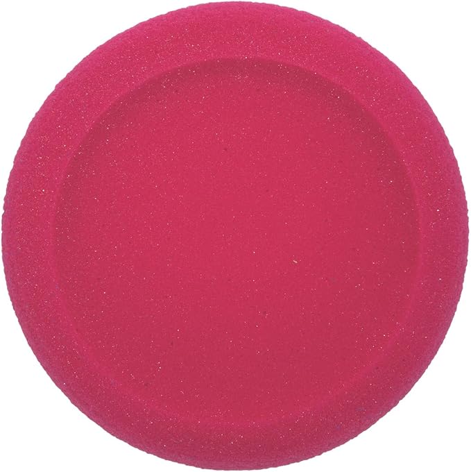 Champion Sports-CHSFDSET Rounded Edge Foam Discs, Red/Yellow/Royal Blue/Green/Orange/Purple